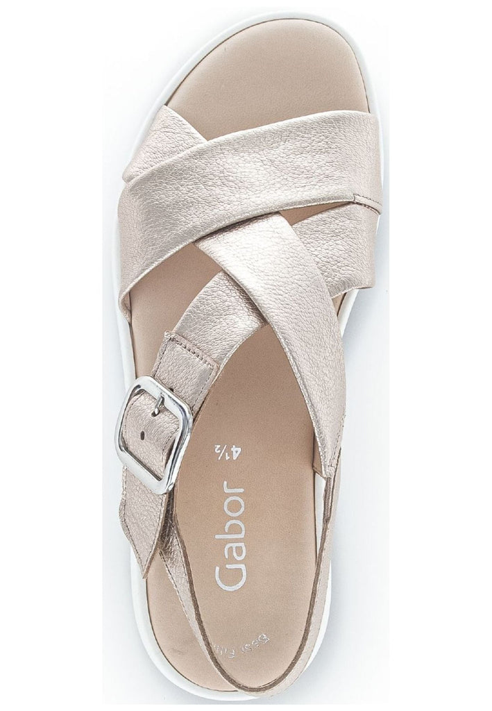 Gabor Sandalen Leder Puder