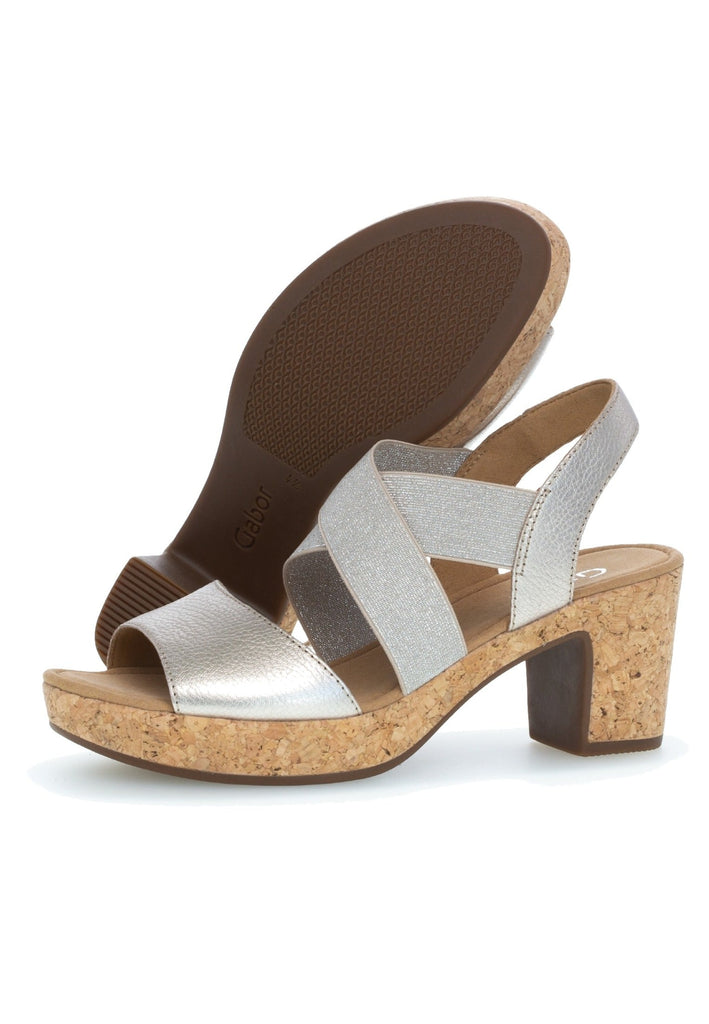 Gabor Sandalen Leder Puder