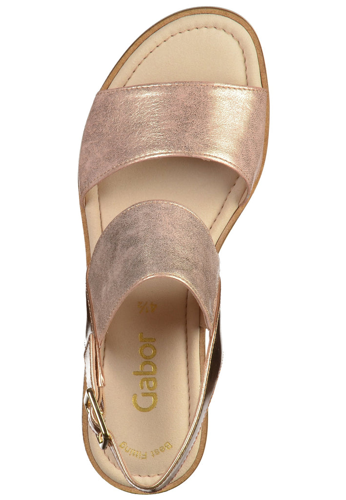 Gabor Sandalen Leder Rose