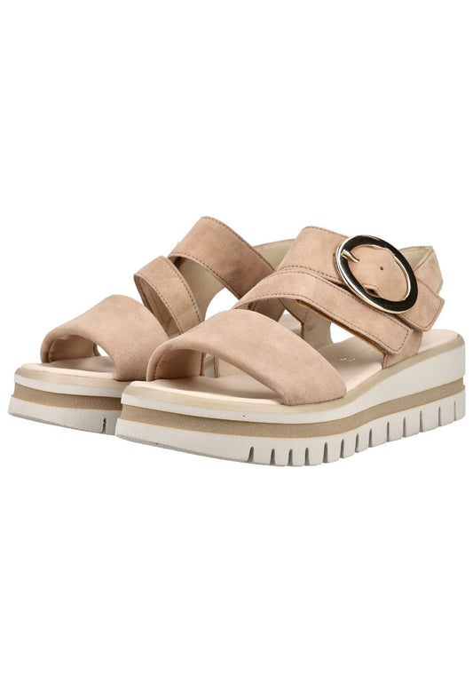 Gabor Sandalen Leder Sand