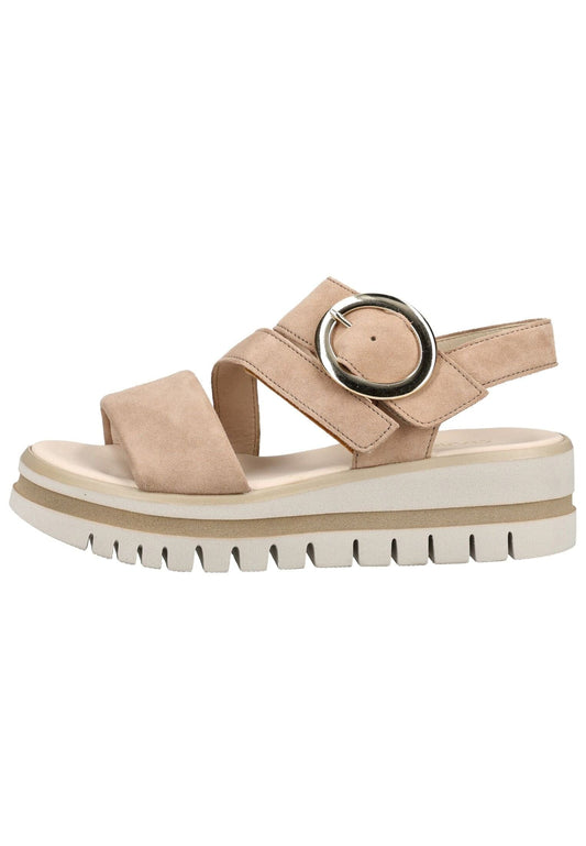 Gabor Sandalen Leder Sand