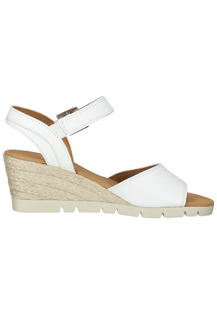 Gabor Sandalen Leder Weiß