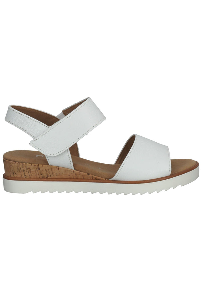 Gabor Sandalen Leder Weiß