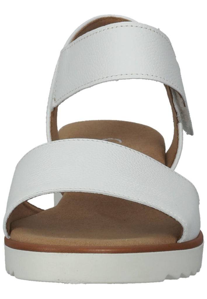 Gabor Sandalen Leder Weiß