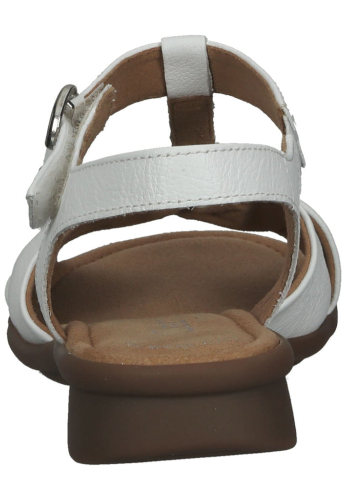 Gabor Sandalen Leder Weiß