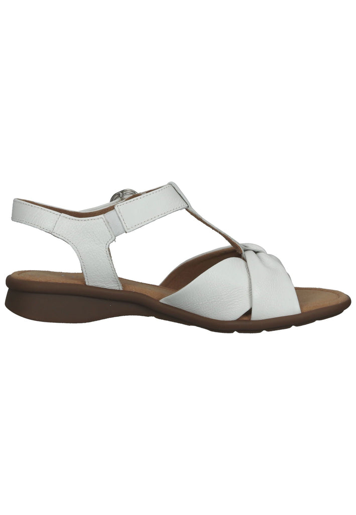 Gabor Sandalen Leder Weiß