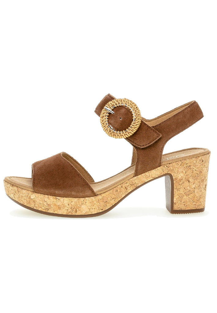 Gabor Sandalen Leder Whisky