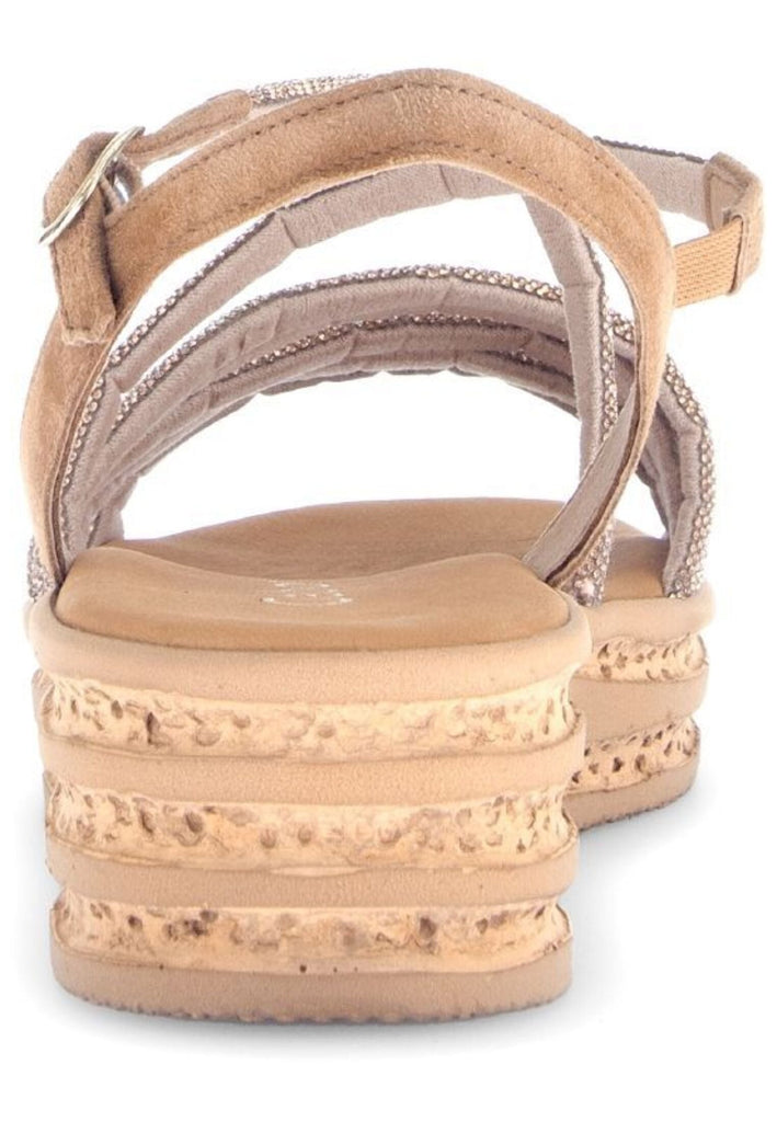 Gabor Sandalen Lederimitat Gold