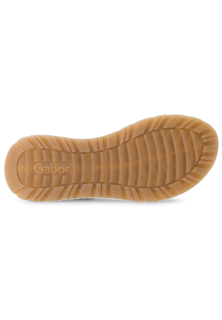 Gabor Sandalen Lederimitat Schwarz