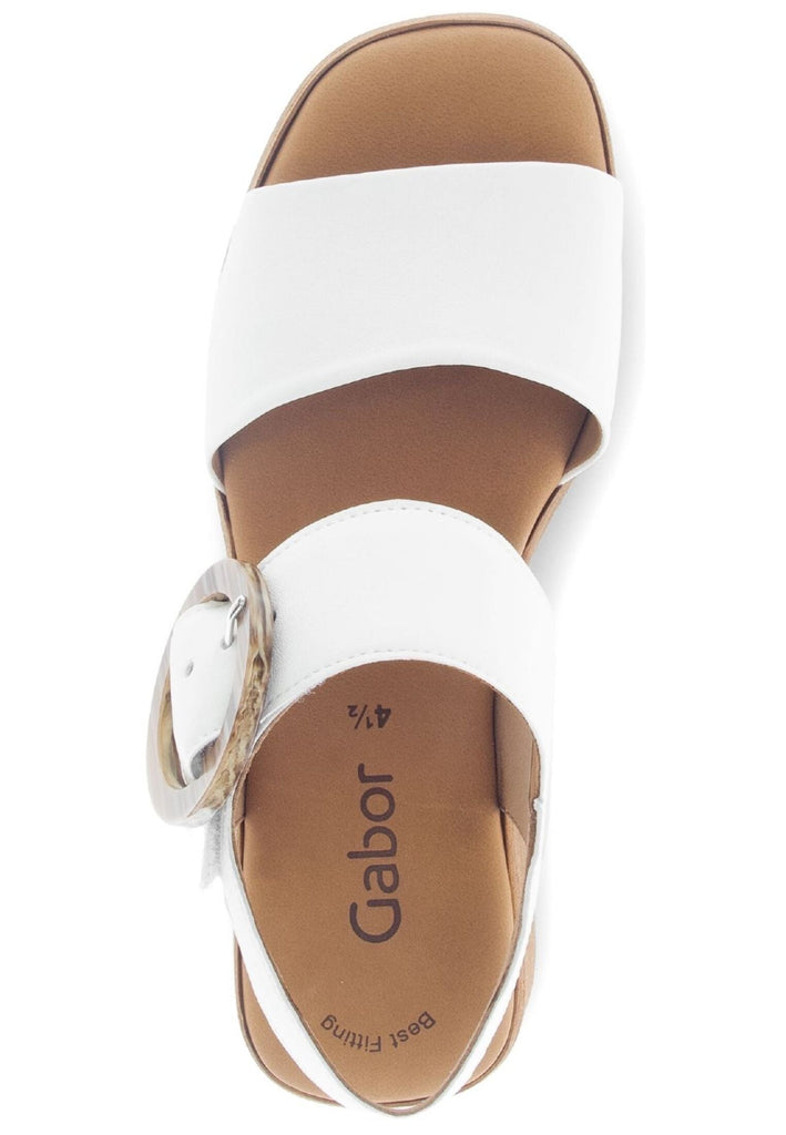 Gabor Sandalen Nappaleder Latte