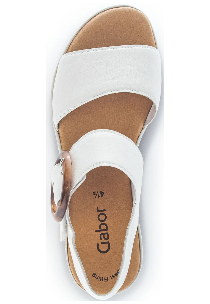 Gabor Sandalen Nappaleder Latte