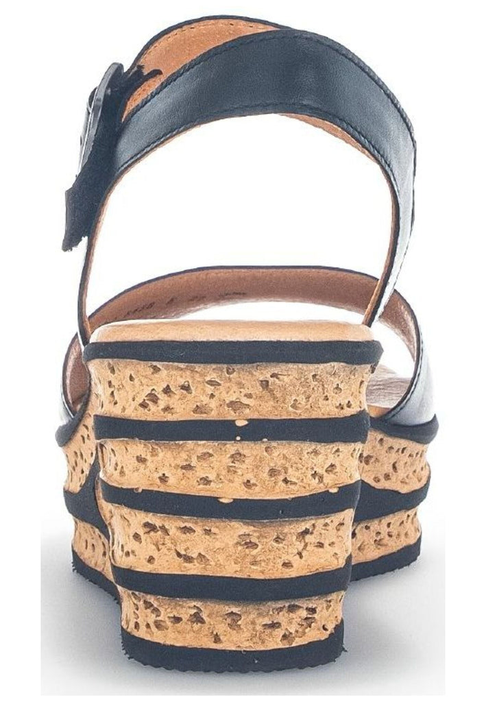 Gabor Sandalen Nappaleder Schwarz