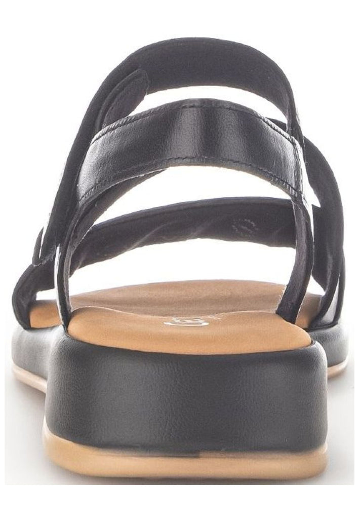 Gabor Sandalen Nappaleder Schwarz