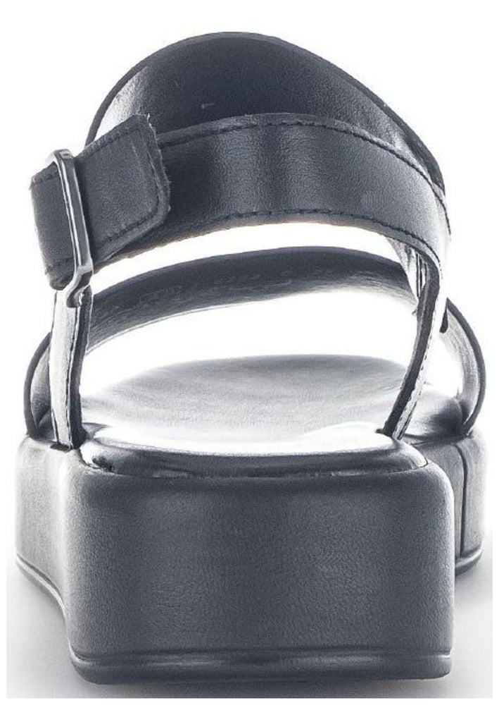 Gabor Sandalen Nappaleder Schwarz