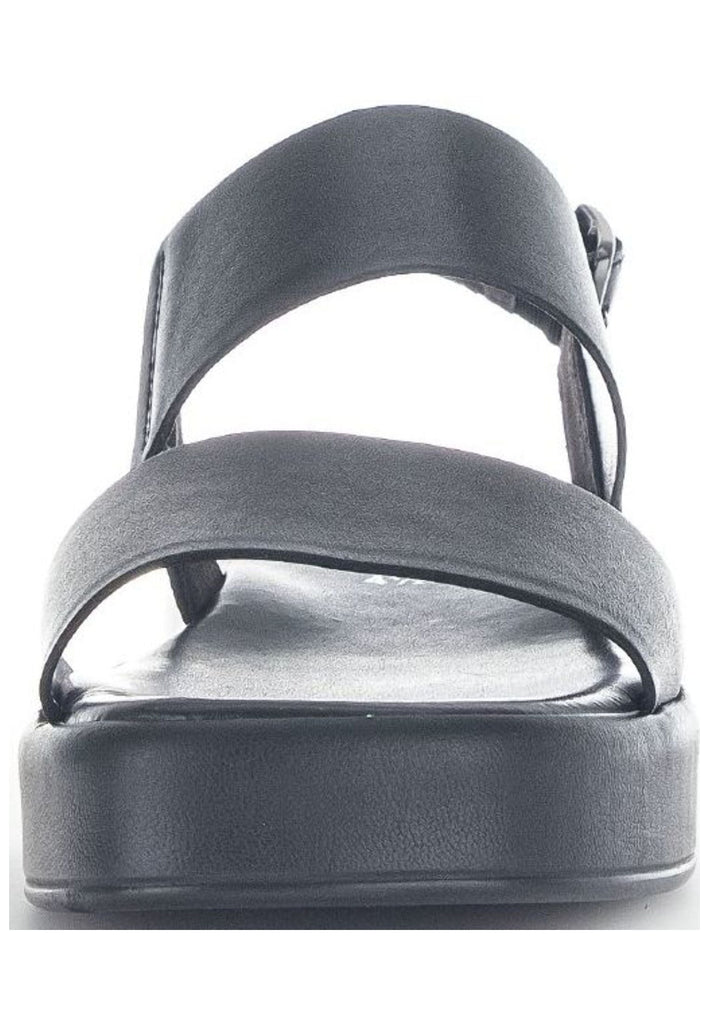 Gabor Sandalen Nappaleder Schwarz