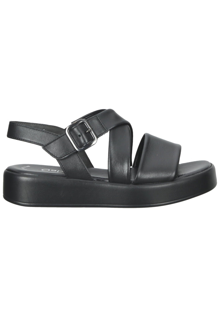 Gabor Sandalen Nappaleder Schwarz