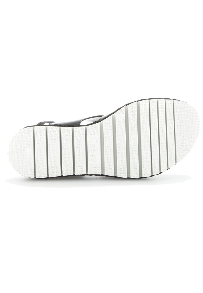 Gabor Sandalen Nappaleder Schwarz