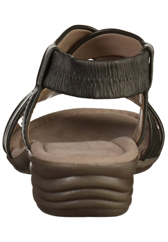 Gabor Sandalen Nappaleder Schwarz