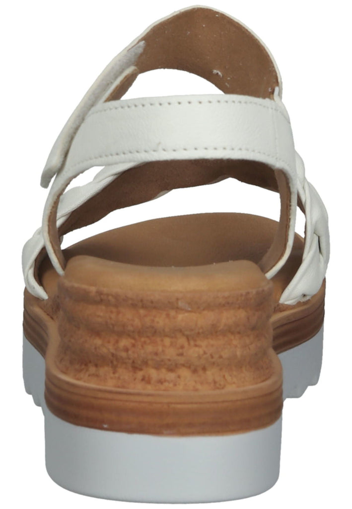 Gabor Sandalen Nappaleder Weiß