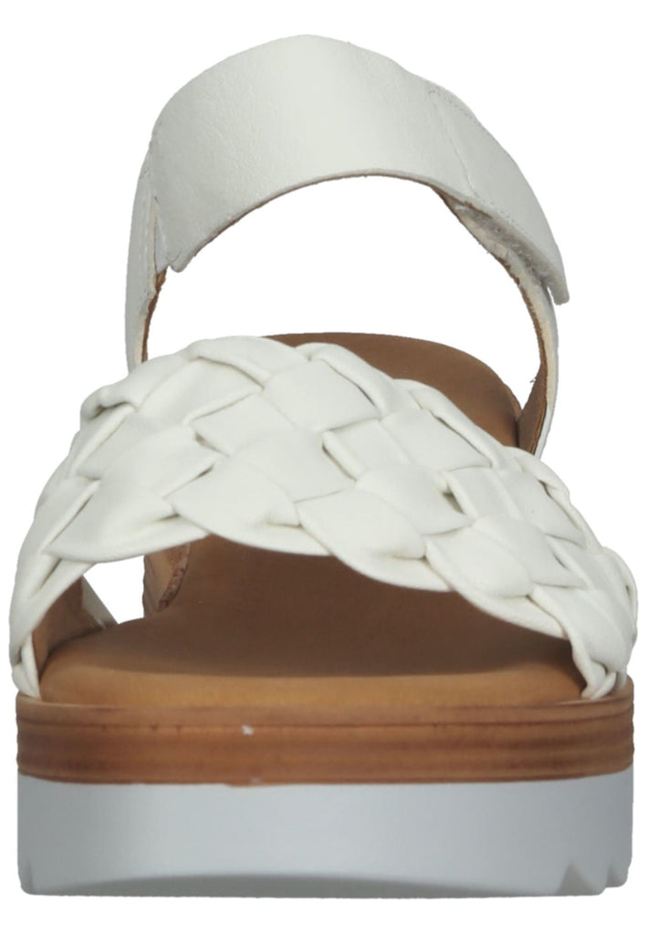 Gabor Sandalen Nappaleder Weiß