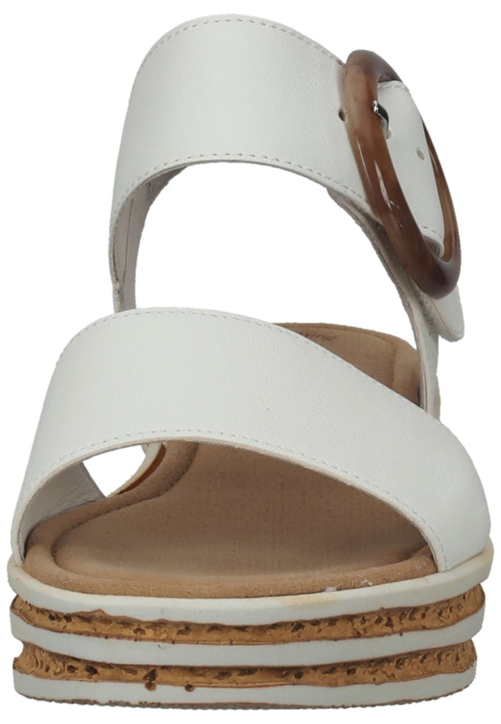 Gabor Sandalen Nappaleder Weiß