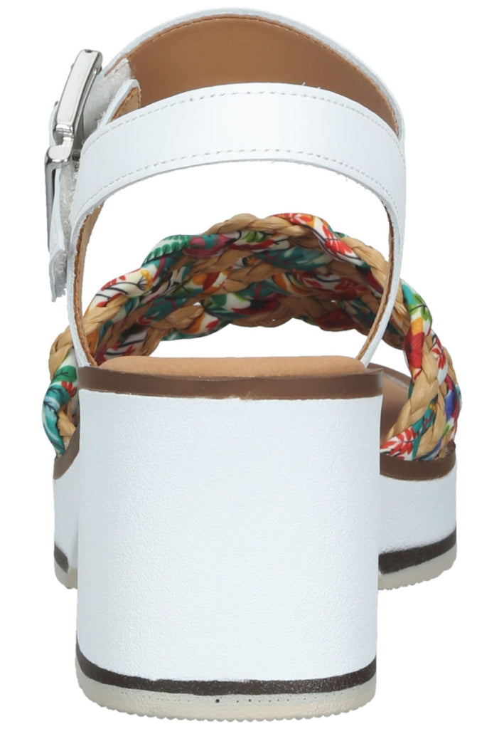 Gabor Sandalen Nappaleder Weiß
