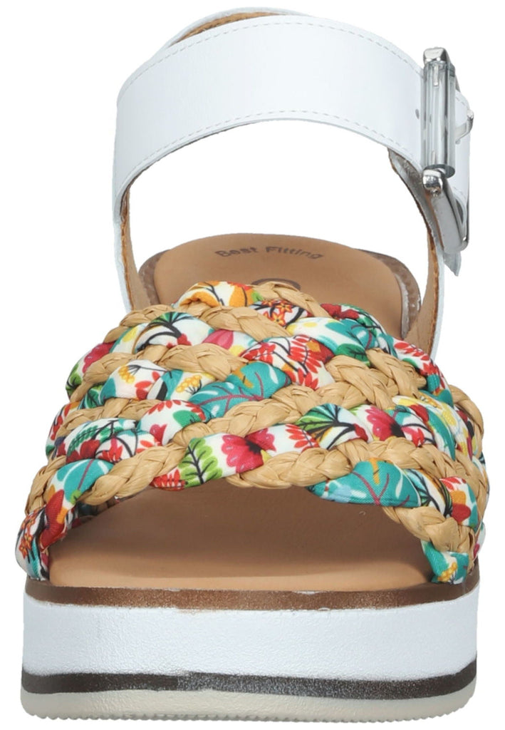 Gabor Sandalen Nappaleder Weiß