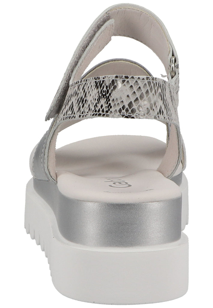 Gabor Sandalen Nappaleder Weiß