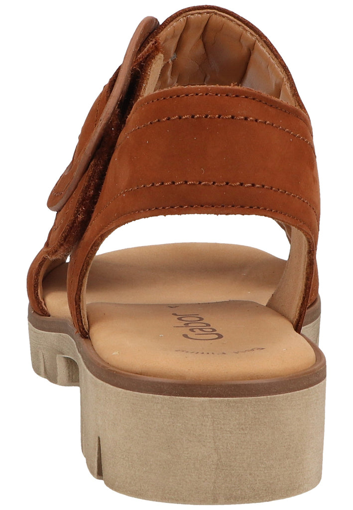 Gabor Sandalen Nubukleder Brandy