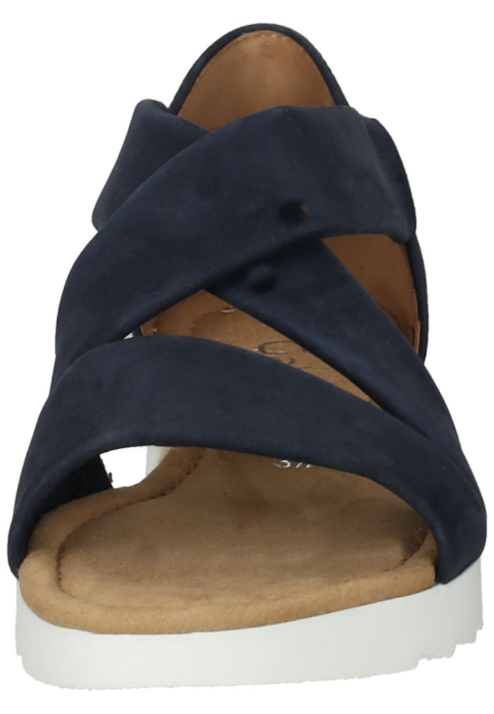 Gabor Sandalen Nubukleder Dunkelblau