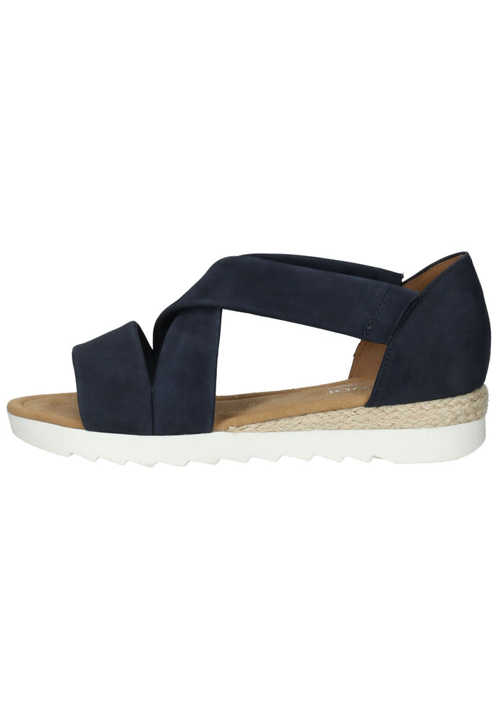 Gabor Sandalen Nubukleder Dunkelblau