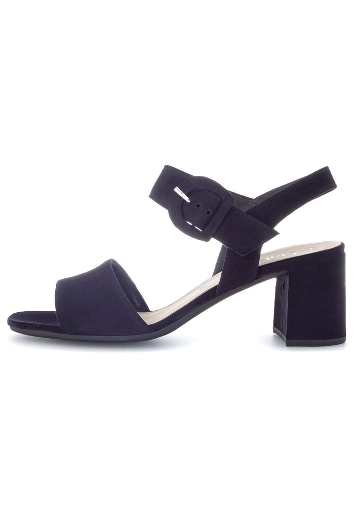 Gabor Sandalen Veloursleder Atlantik