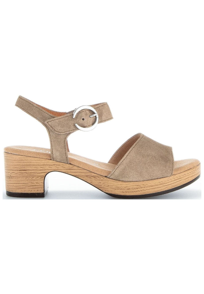 Gabor Sandalen Veloursleder Braun