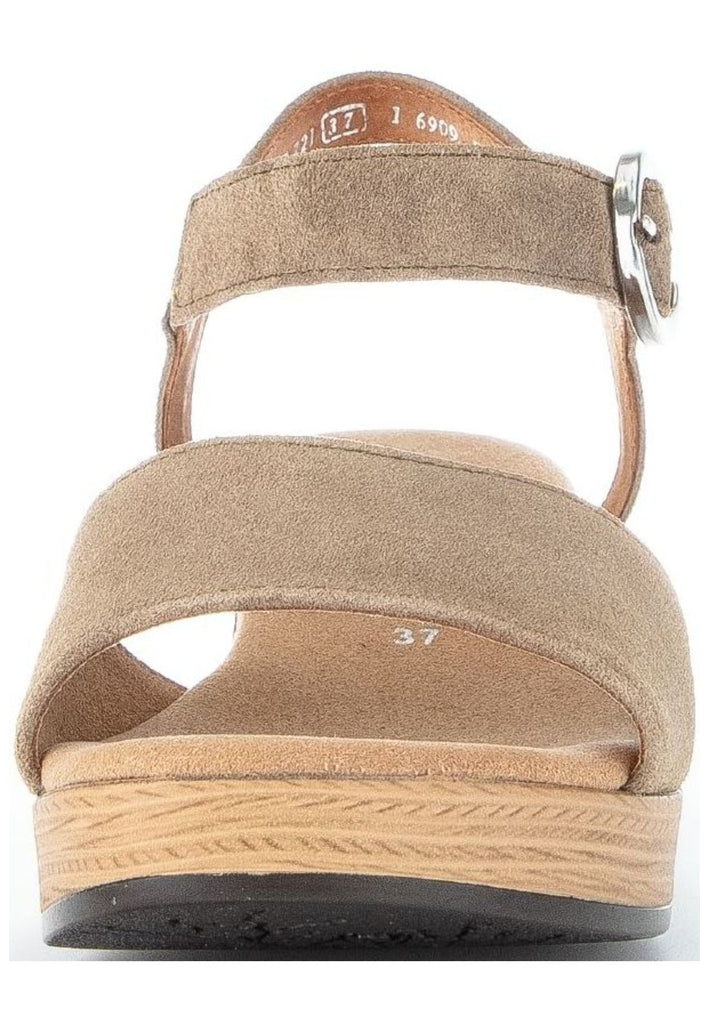 Gabor Sandalen Veloursleder Braun