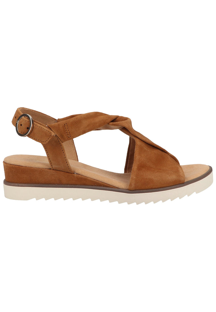 Gabor Sandalen Veloursleder Braun