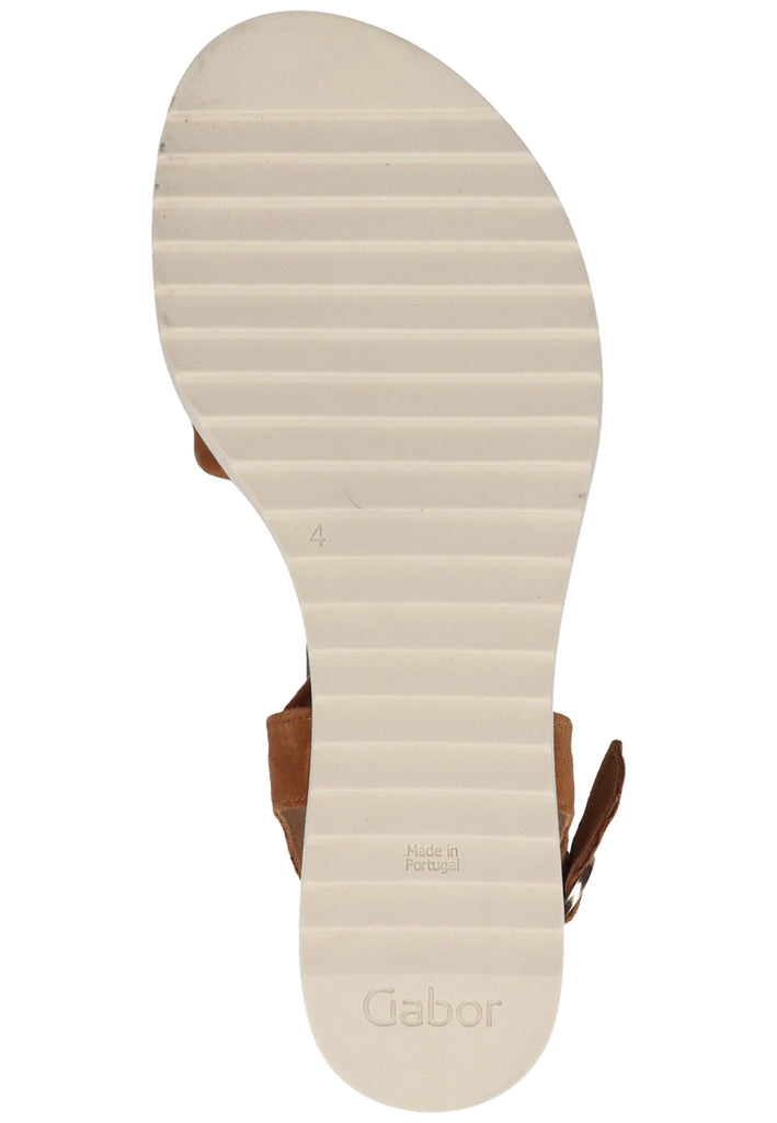 Gabor Sandalen Veloursleder Braun