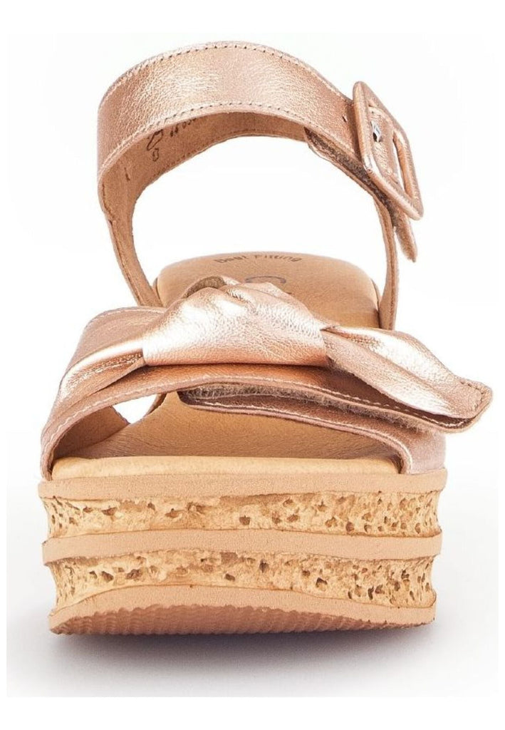 Gabor Sandalen Veloursleder Bronze