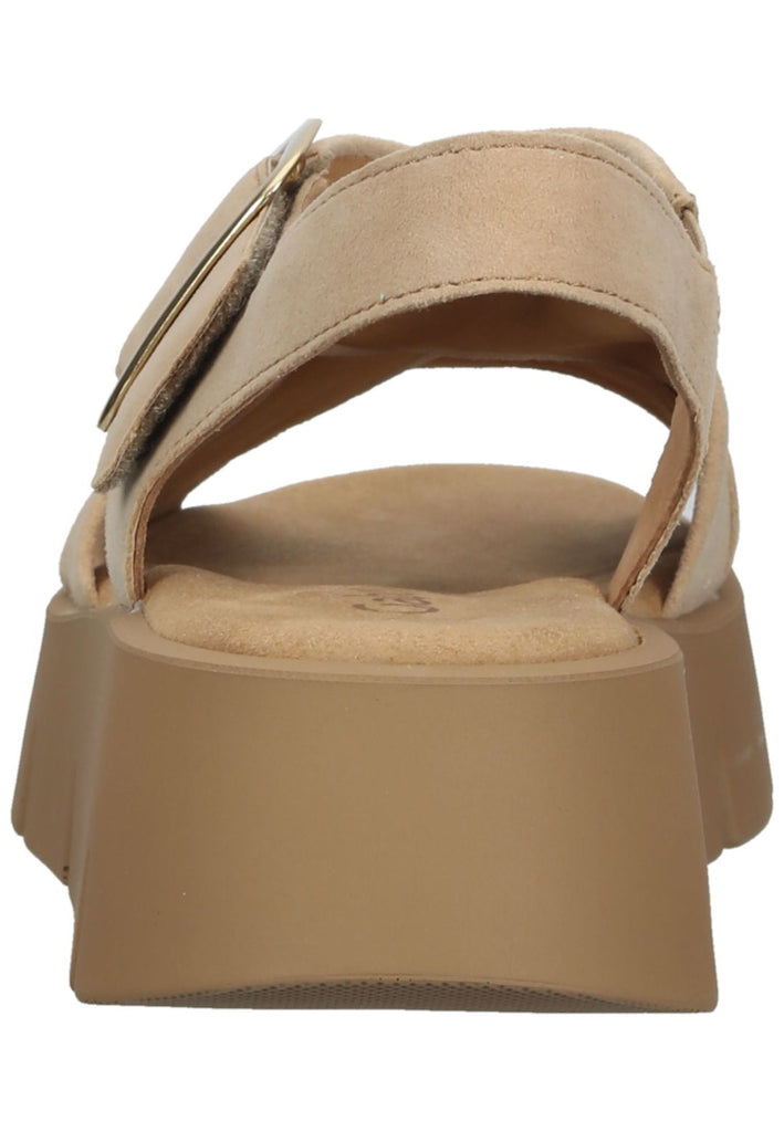 Gabor Sandalen Veloursleder Caramel