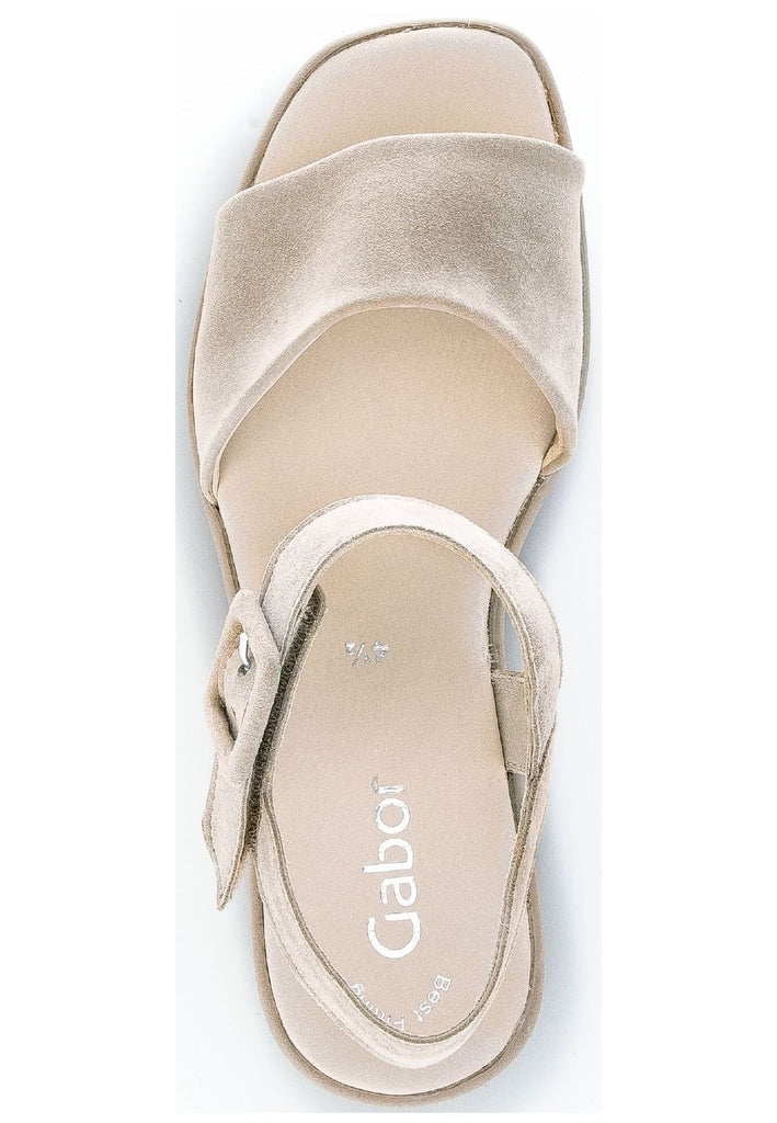 Gabor Sandalen Veloursleder Desert