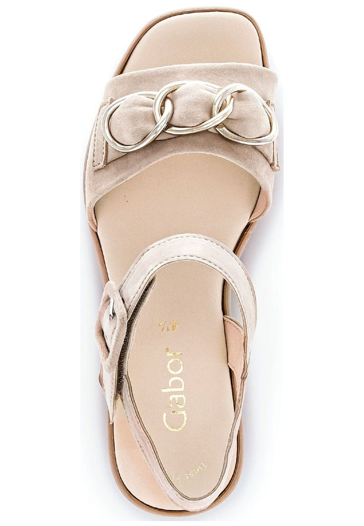 Gabor Sandalen Veloursleder Desert