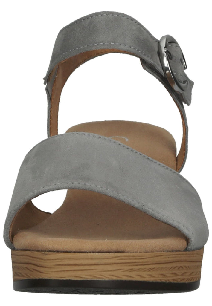 Gabor Sandalen Veloursleder Grau