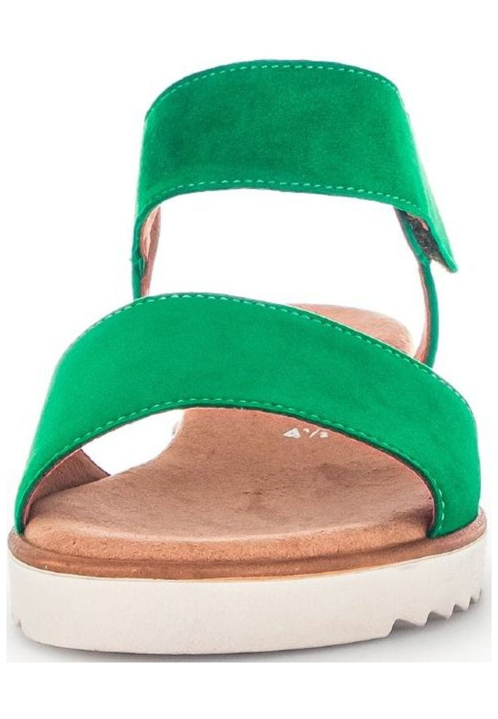 Gabor Sandalen Veloursleder Grün