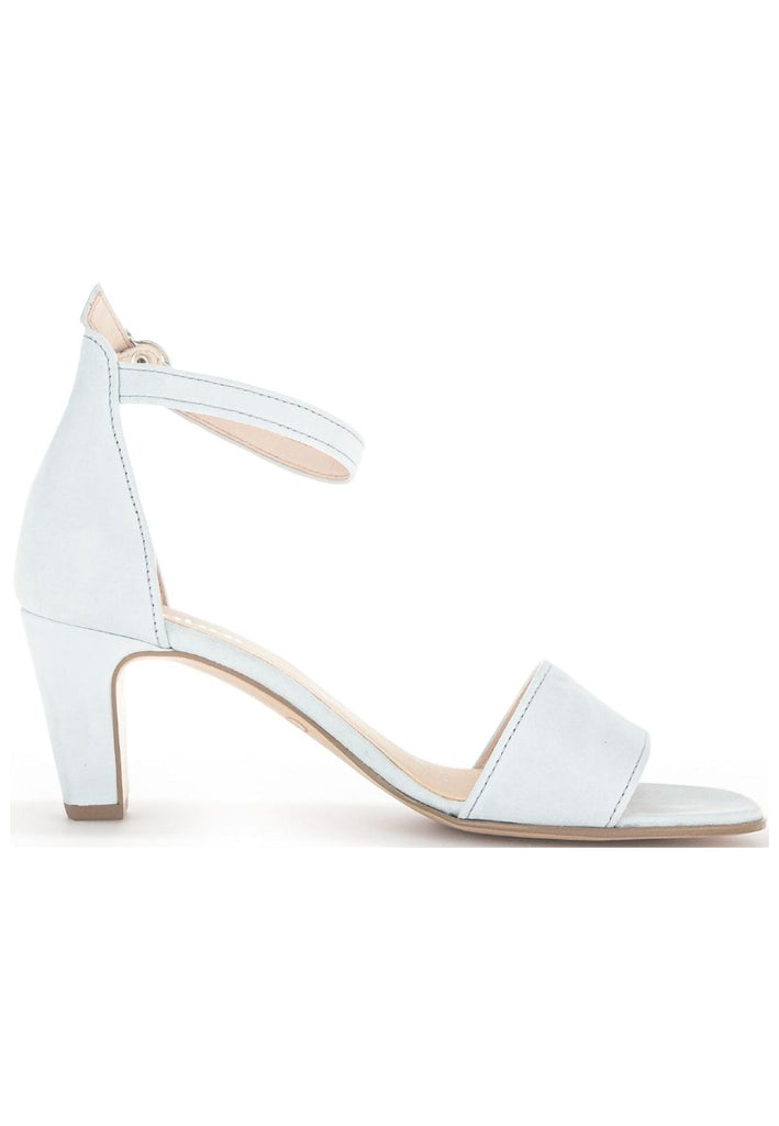 Gabor Sandalen Veloursleder Hellblau