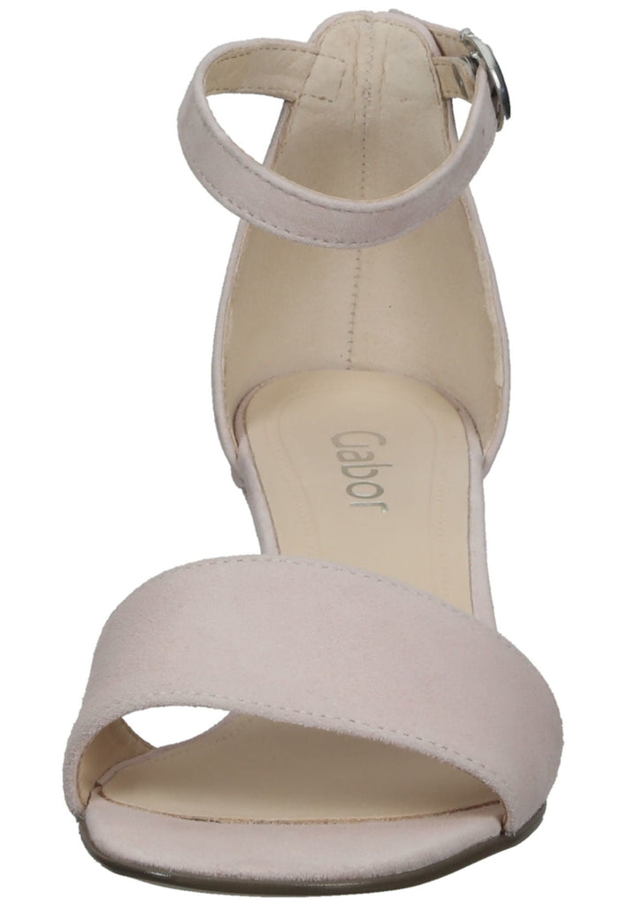 Gabor Sandalen Veloursleder Nude