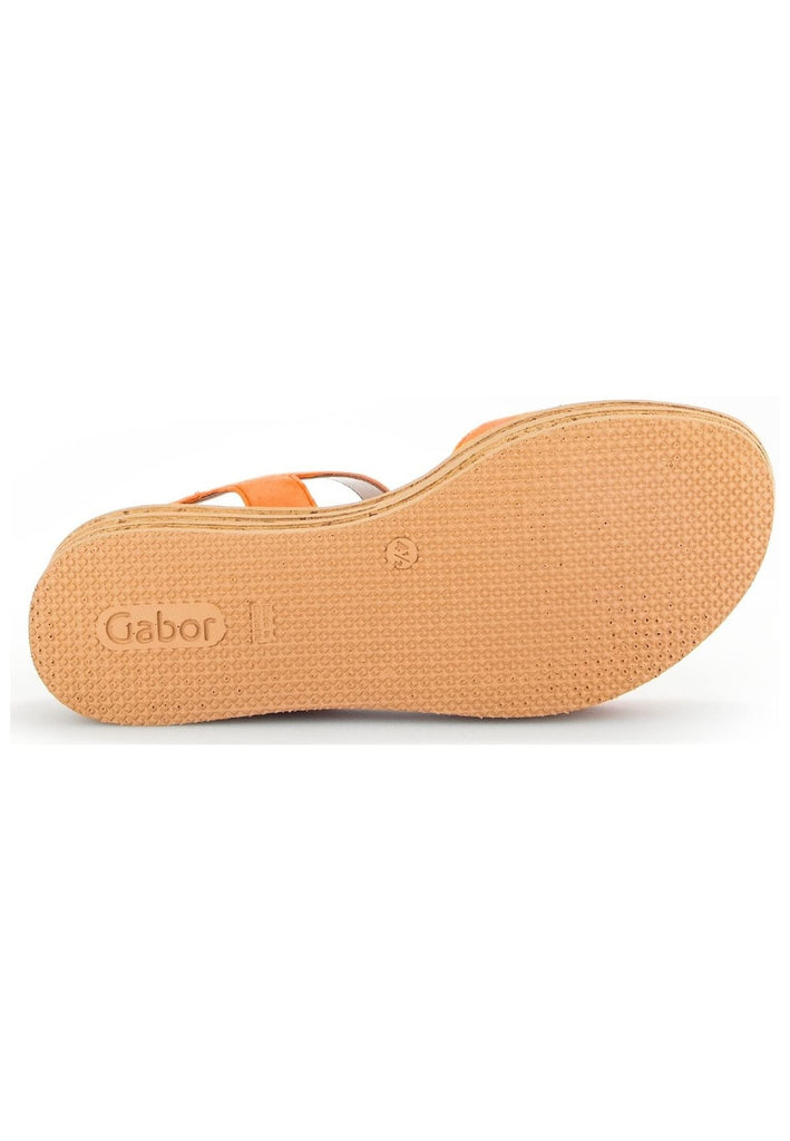 Gabor Sandalen Veloursleder Orange
