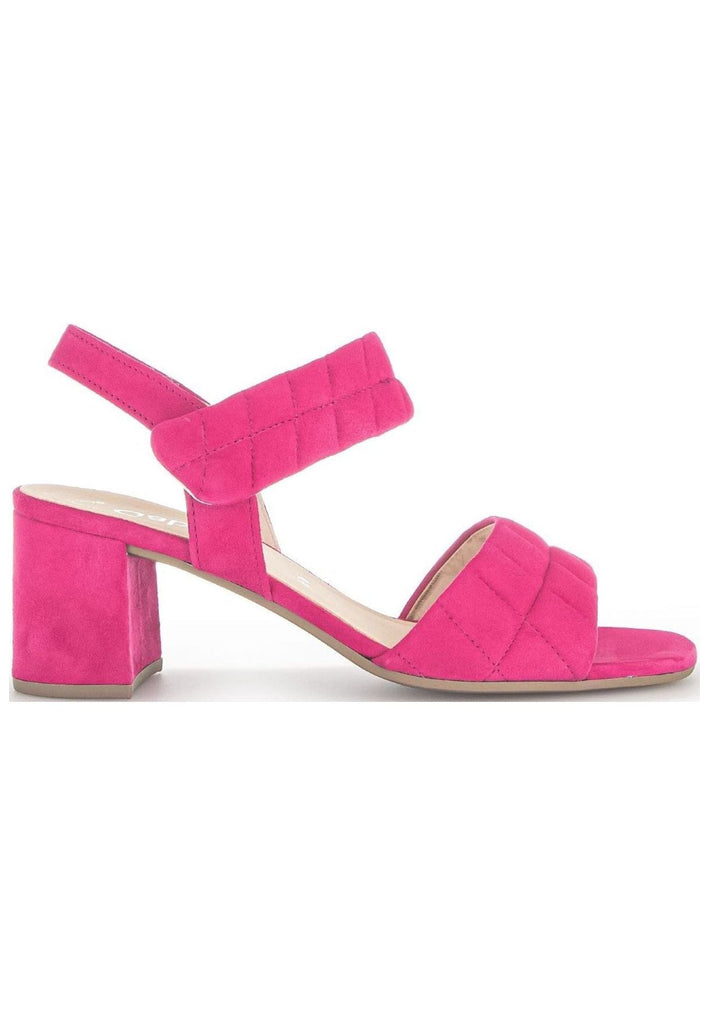 Gabor Sandalen Veloursleder Pink