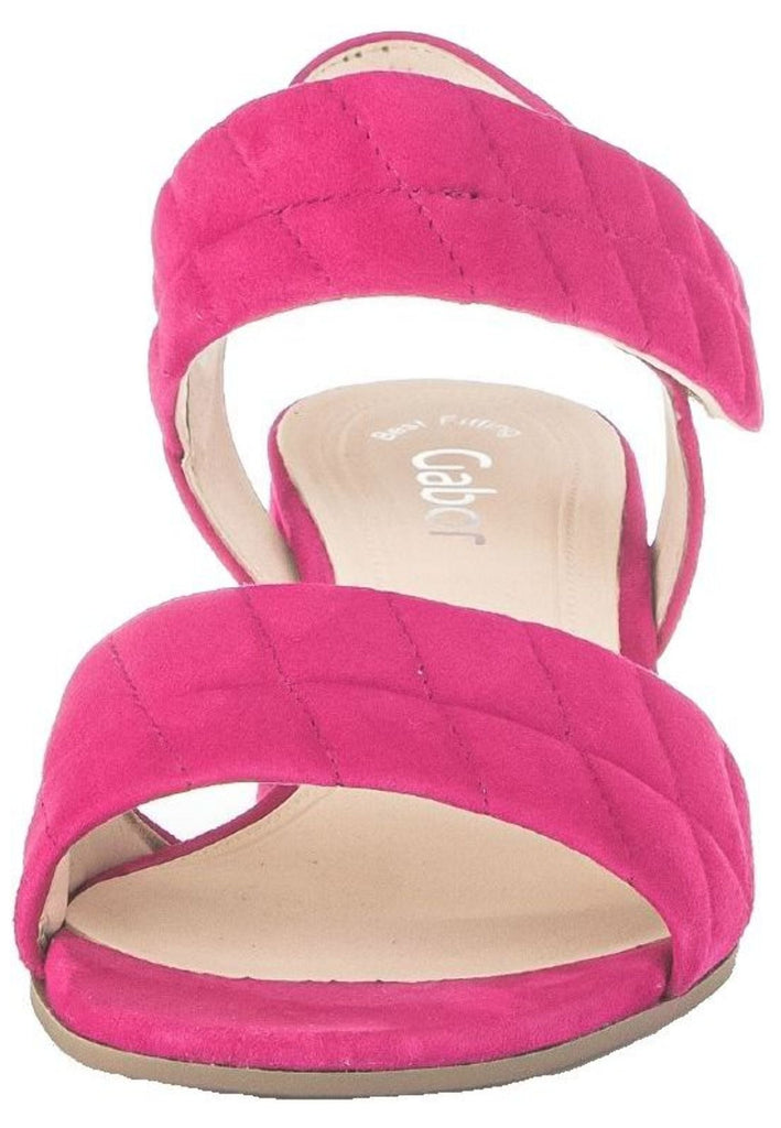 Gabor Sandalen Veloursleder Pink