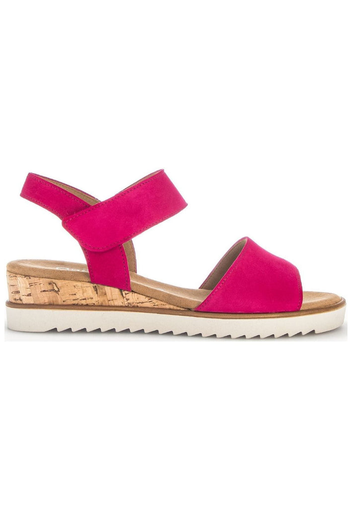 Gabor Sandalen Veloursleder Pink