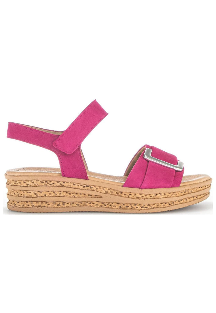 Gabor Sandalen Veloursleder Pink