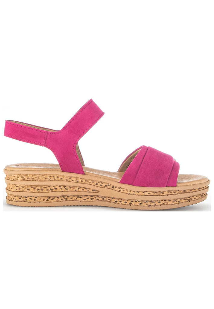Gabor Sandalen Veloursleder Pink